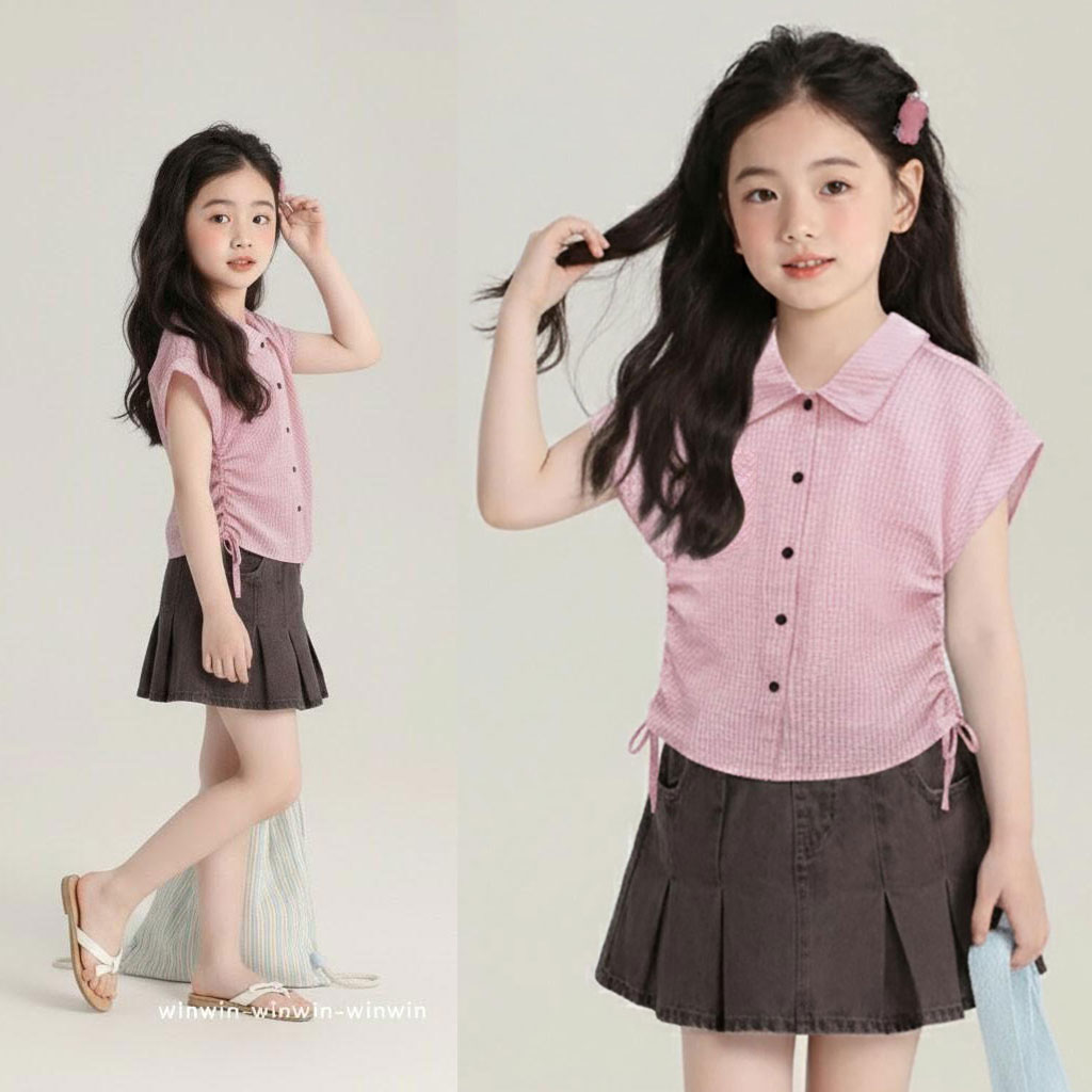 Áo Sơ Mi Hồng