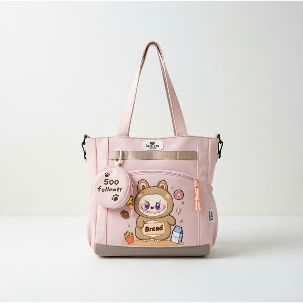 Túi Tote Hồng